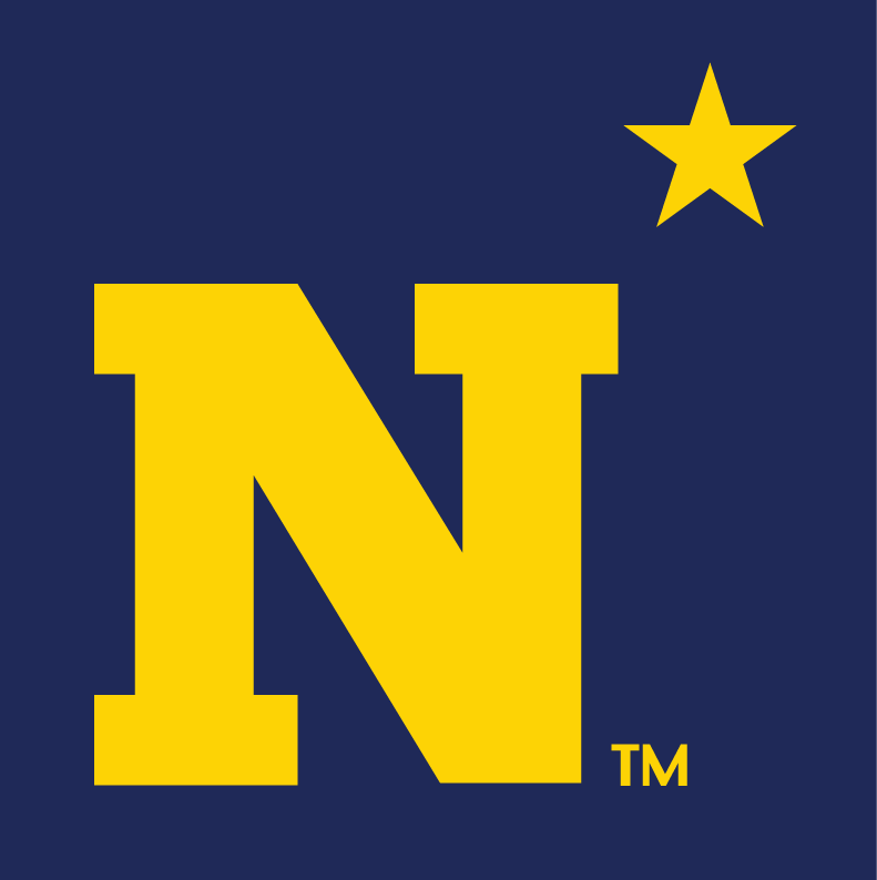 Navy Midshipmen 1942-Pres Alternate Logo iron on paper